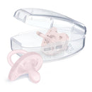 Chicco Feeding - Physioforma Orthodontic Silicone Pacifier Soft Pink 0-6M, 2Pk Image 3