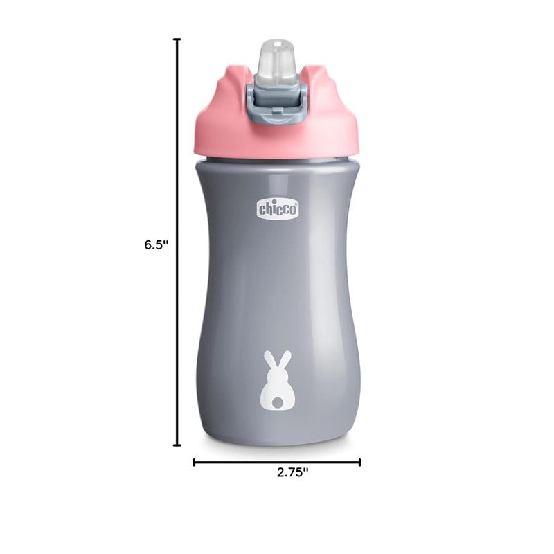 Chicco Feeding - Soft Spout Tumbler 12Oz. 18M+, Pink Image 3