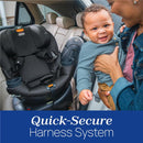 Chicco - Fit360 ClearTex Rotating Convertible Car Seat, Carbon/Grey Image 3