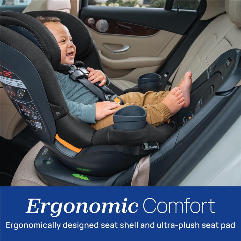 Chicco - Fit360 Cleartex Rotating Convertible Car Seat, Obsidian Image 5