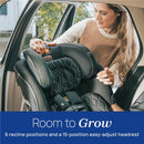 Chicco Fit360 Zip ClearTex Rotating Convertible Car Seat, Jet Image 9