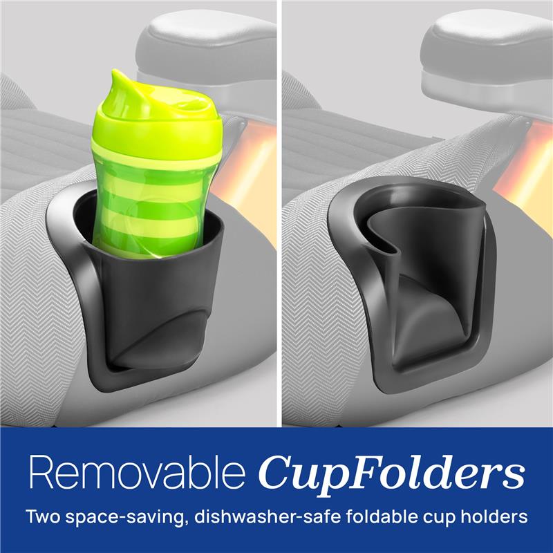 Chicco Gofit Cleartex Backless Booster Car Seat, Shadow Image 7