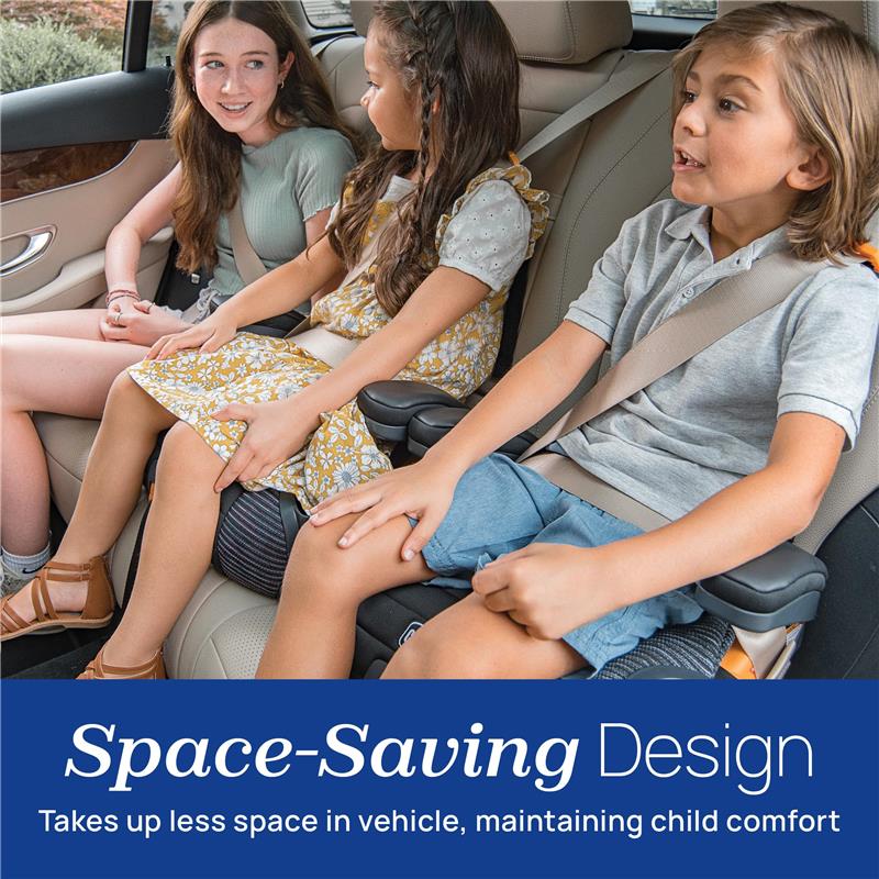 Chicco - GoFit ClearTex Plus Backless Booster Car Seat, Obsidian/Black Image 4