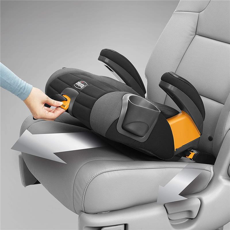 Chicco - GoFit Plus Backless Booster Car Seat, Stream Image 3