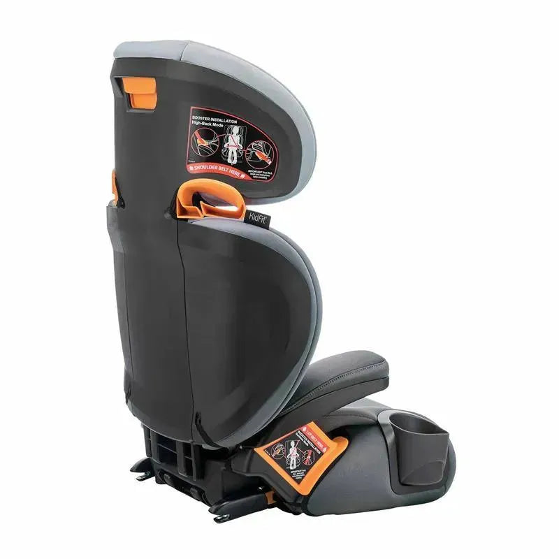 Chicco Kidfit ClearTex Plus High Back Booster Car Seat, Drift