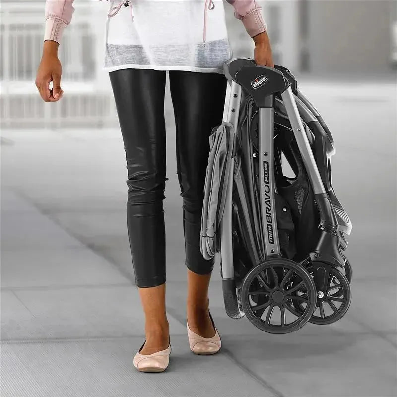 chicco mini bravo plus stroller - graphite Chicco Mini Bravo Plus Lightweight Stroller