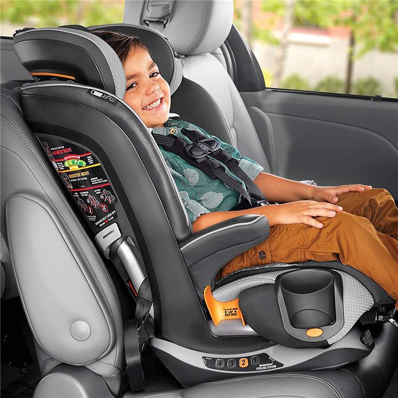 Chicco - MyFit Zip Air 2-in-1 Harness + Booster Car Seat, Q Collection Image 3