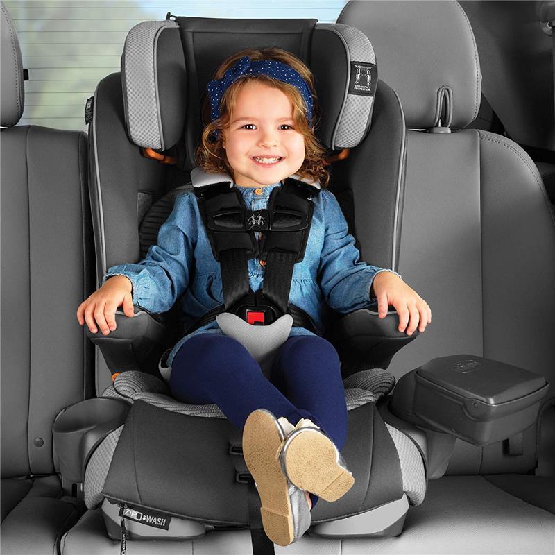 Chicco - MyFit Zip Air 2-in-1 Harness + Booster Car Seat, Q Collection Image 5