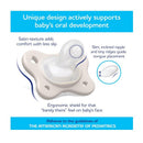 Chicco Physioforma Dual Soft Pacifier, Mulberry 16-24M 2Pk Image 3