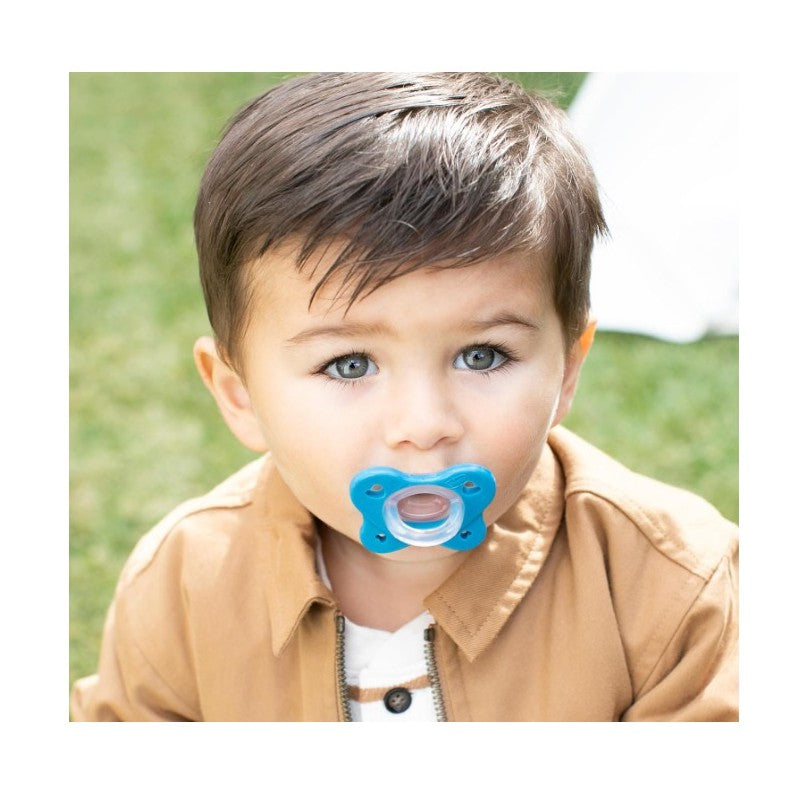 Chicco Physioforma Dual Soft Pacifier, Sapphire 16-24M 2Pk Image 2