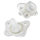 Chicco PhysioForma Glow in the Dark Mini Orthodontic Pacifier - 2-6m 2pk Image 2
