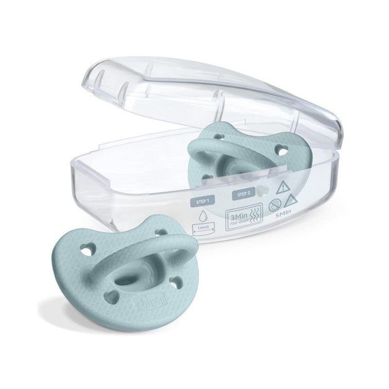 Chicco Physioforma Luxe Pacifier 6-16M Coastal, Blue 2Pk Image 3
