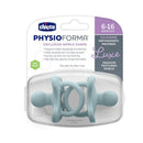 Chicco Physioforma Luxe Pacifier 6-16M Coastal, Blue 2Pk Image 6