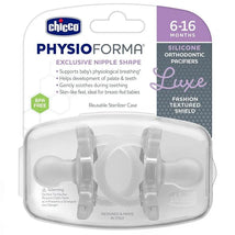 Chicco - Physioforma Luxe Pacifier 6-16M, Crystal Clear  Image 2