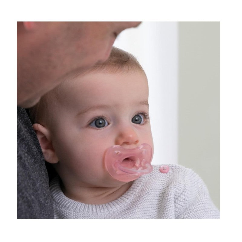 Chicco Physioforma Orthodontic Silicone Pacifiers 0-6M Spring Collection, 4Pk Image 4
