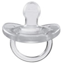 Chicco - PhysioForma® Orthodontic One-Piece Silicone Pacifier, 0-6m, Clear 4-Pack Image 5