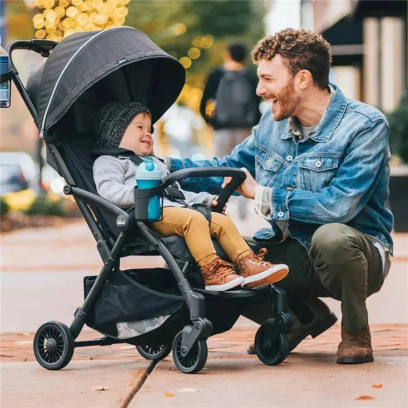 chicco stroller model 10840 Chicco - Presto Self-Folding Compact Stroller, Graphite