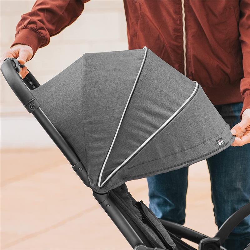 Chicco - Presto Self-Folding Compact Stroller, Graphite Image 2