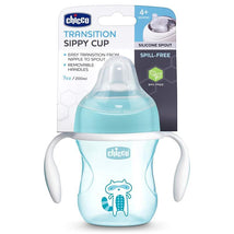 Chicco Silicone Spout Transition Sippy Cup 7 Oz - Blue 4+ Image 1