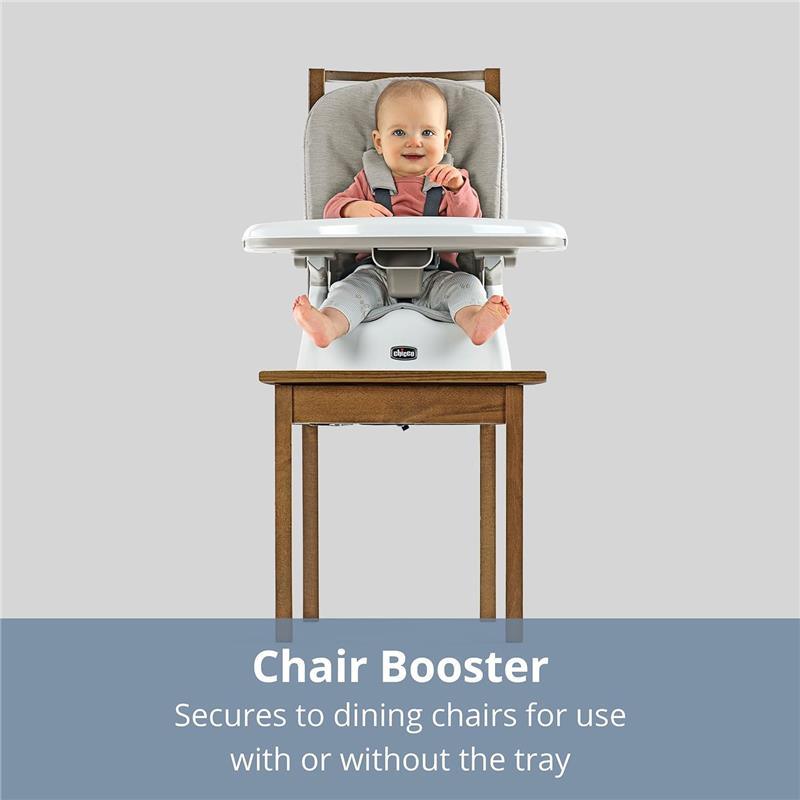 Chicco - Stack Hi-Lo 6-in-1 Multi-Use High Chair Sand Image 4