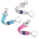 Chicco Universal Two-in-One Fashion Pacifier Clip - Pink Image 4