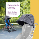 Circle Specialty - Canopy with Clear Flap Window for Strive 16 & 18 Adaptive Stroller Image 5