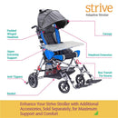 Circle Specialty - Canopy with Clear Flap Window for Strive 16 & 18 Adaptive Stroller Image 7