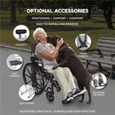 Circle Specialty - Ziggo 18” Seat Width Pediatric Wheelchair for Kids & Children  Image 6