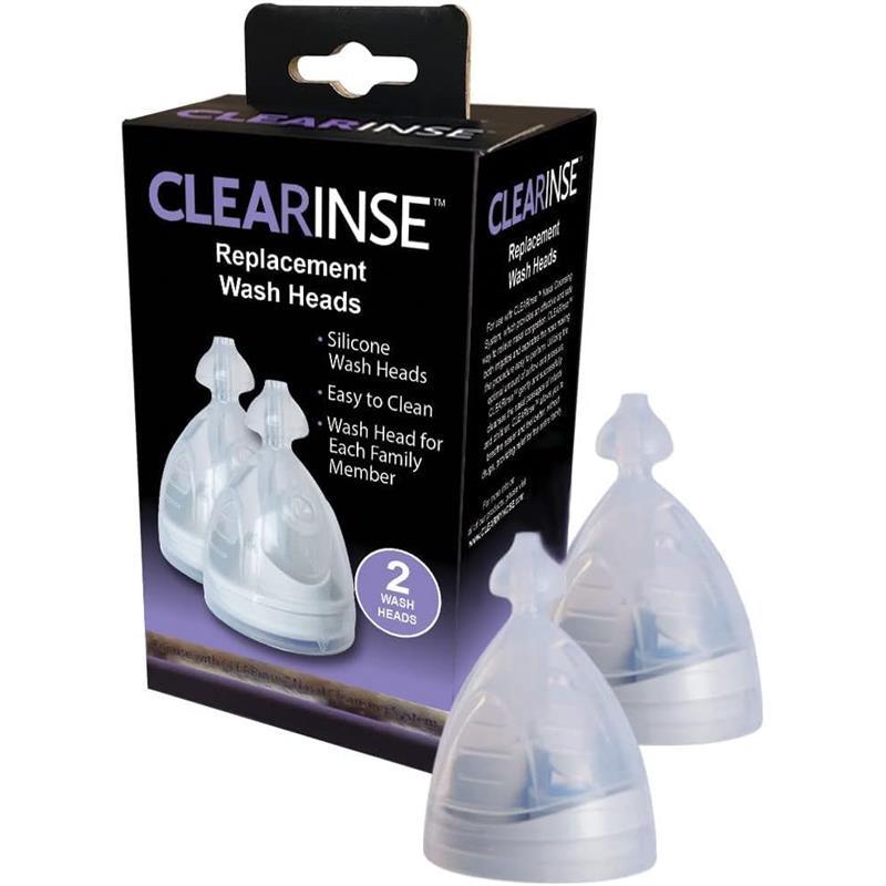 CLEARinse - 2Pk Electric Nasal Aspirator Replacement Wash Heads Image 1