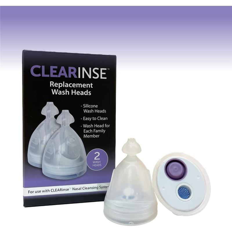 CLEARinse - 2Pk Electric Nasal Aspirator Replacement Wash Heads Image 7