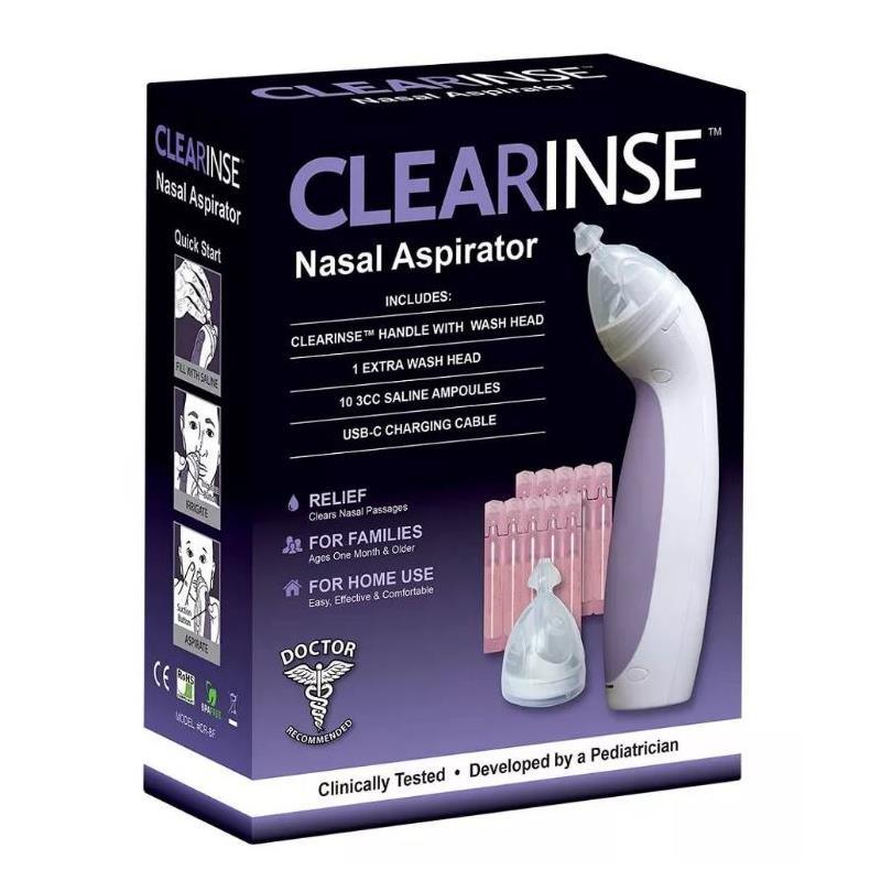 CLEARinse - Nasal Aspirator Nasal Congestion Relief Image 1