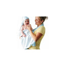 Clevamama Apron Baby Bath Towel - Blue Image 1