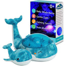 Cloud B - Ocean Projector Nightlight, Tranquil Whale Family Image 1