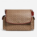 Coach Baby Messenger Diaper Bag In Signature Canvas Image 1