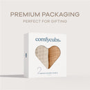 Comfy Cubs - 2Pk Hooded Baby Towel Cedar & Sand Image 6