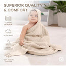 Comfy Cubs 2Pk Hooded Towels 6 Layers, Sand Image 4