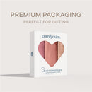 Comfy Cubs 3Pk Easy Swaddle Blanket with Zipper Closure, Light Blush, Blush & Mauve Image 5