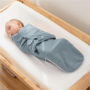 Comfy Cubs 3Pk Easy Swaddle Blanket with Zipper Closure, Stone, Pacific Blue & Sage Image 4