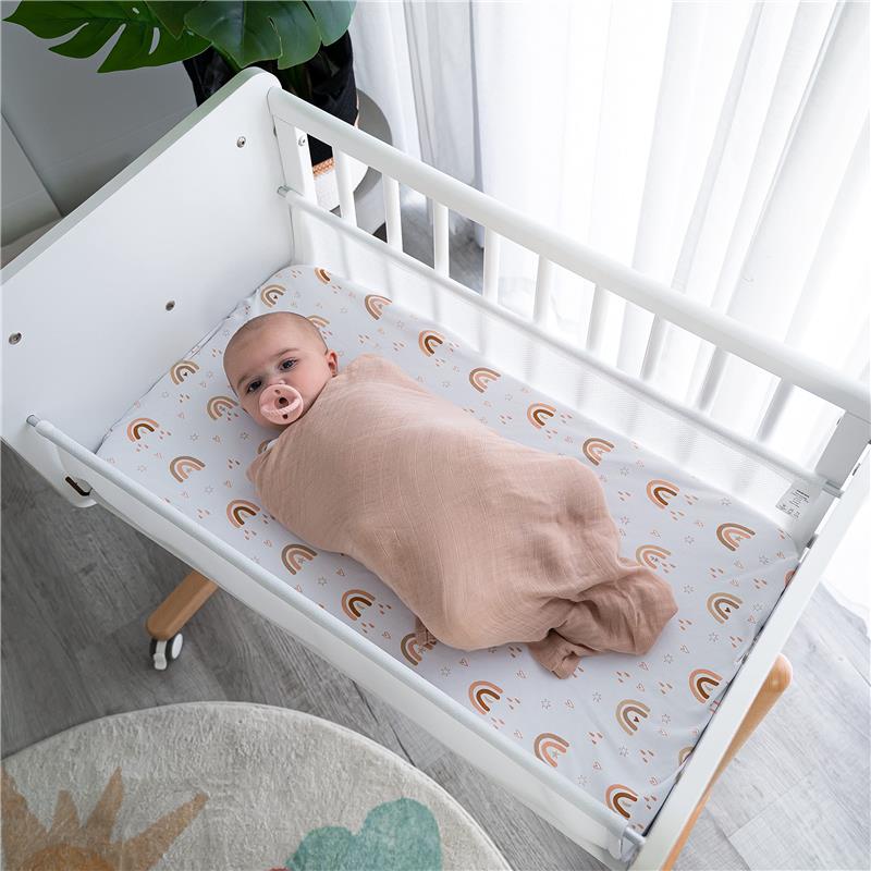 Comfy Cubs 4Pk Muslin Swaddle Blankets, Pacific, Cedar, Sage, Blush Image 2