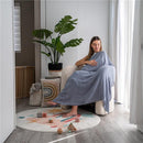 Comfy Cubs 4Pk Muslin Swaddle Blankets, Sage, Pacific Blue, Fern, Neptune Image 3