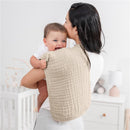 Comfy Cubs - 6Pk Muslin Burp Cloths, Sand Image 2