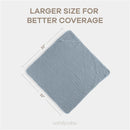 Comfy Cubs - Hooded Baby Towel Pacific Blue Image 3
