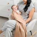 Comfy Cubs Muslin Baby Blanket, Cream Image 5