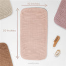Comfy Cubs - Muslin Burp Cloths Blush Image 3