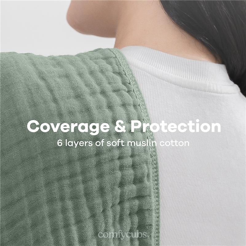 Comfy Cubs - Muslin Burp Cloths Multi Boy Image 5