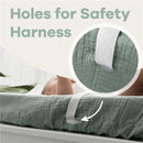 Comfy Cubs - Muslin Fitted Changing Pad Cover, Fern Image 3