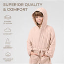 Comfy Cubs - Muslin Kids Bathrobe Blush Image 3