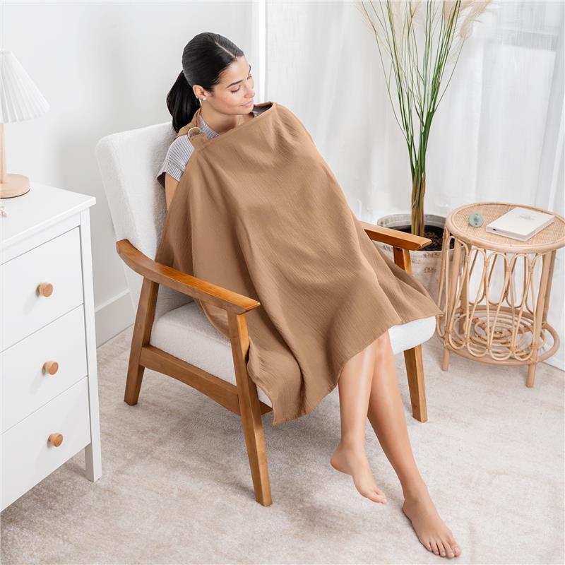Comfy Cubs - Muslin Nursing Cover, Cedar Image 2