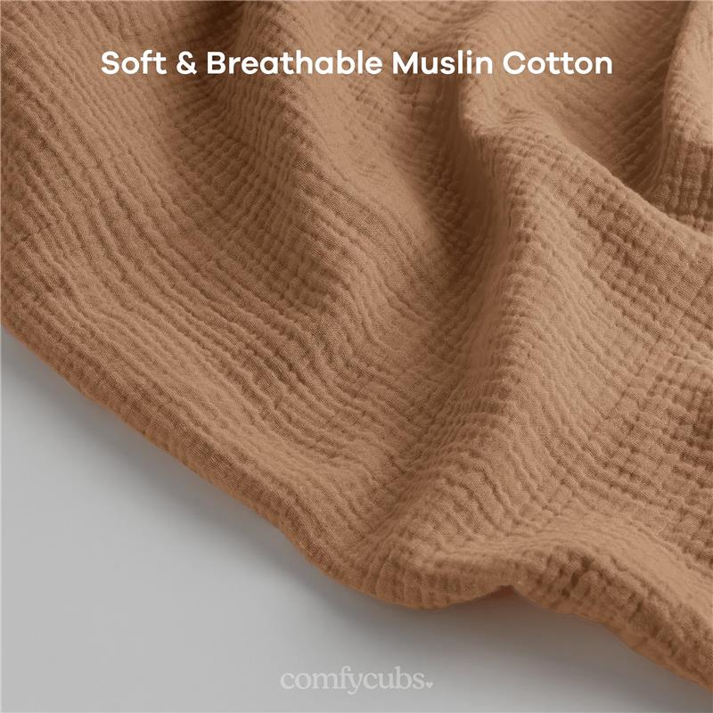 Comfy Cubs - Muslin Nursing Cover, Cedar Image 4