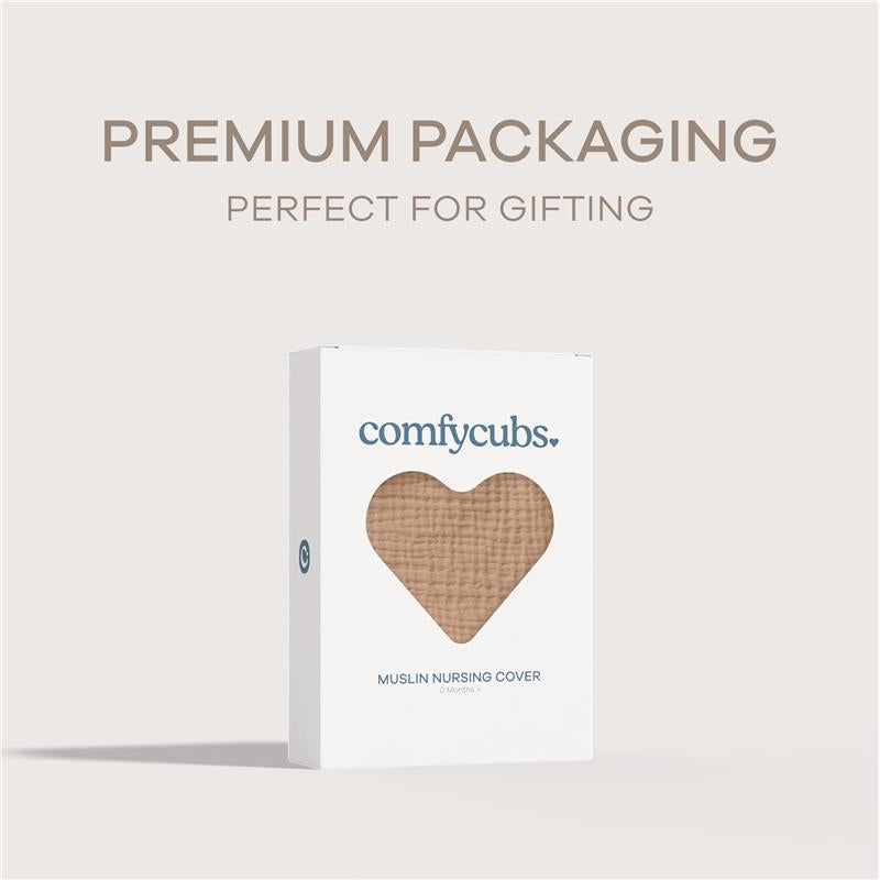 Comfy Cubs - Muslin Nursing Cover, Cedar Image 6